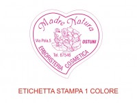 Etichette adesive per erboristerie, cosmetica, cosmesi (mm 36X34)  (cod.17M )